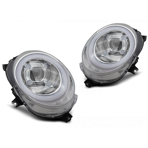 Pareja Faros LED Cromado Mini Cooper F55 / F56 / F57 2014-2017
