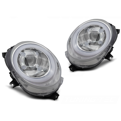 Pareja Faros LED Cromado Mini Cooper F55 / F56 / F57 2014-2017