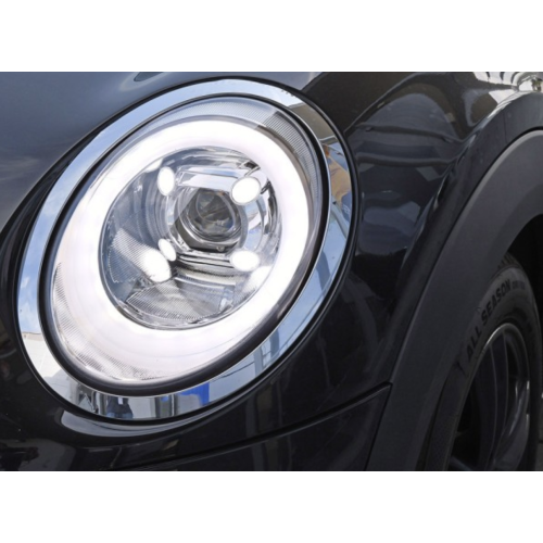 Pareja Faros LED Cromado Mini Cooper F55 / F56 / F57 2014-2017