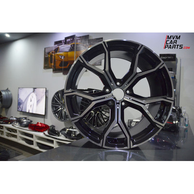 Juego de 4 Llantas 21 BMW X5 X6 X50 M BLACK BM082
