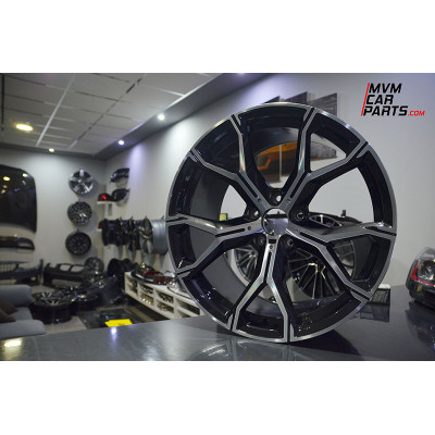 Juego de 4 Llantas 21 BMW X5 X6 X50 M BLACK BM082