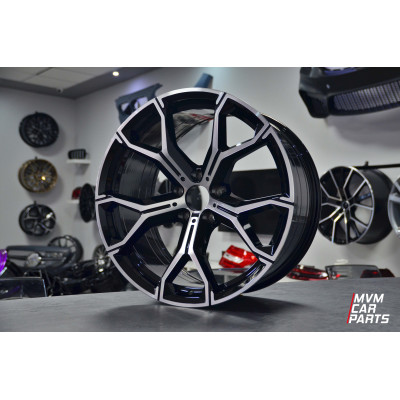 Juego de 4 Llantas 21 BMW X5 X6 X50 M BLACK BM082
