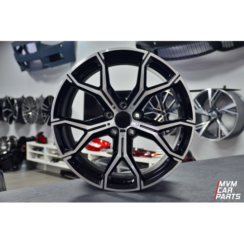 Juego de 4 Llantas 21 BMW X5 X6 X50 M BLACK BM082