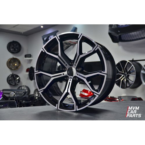 Juego de 4 Llantas 22 BMW X5 X6 X50 M BLACK BM082