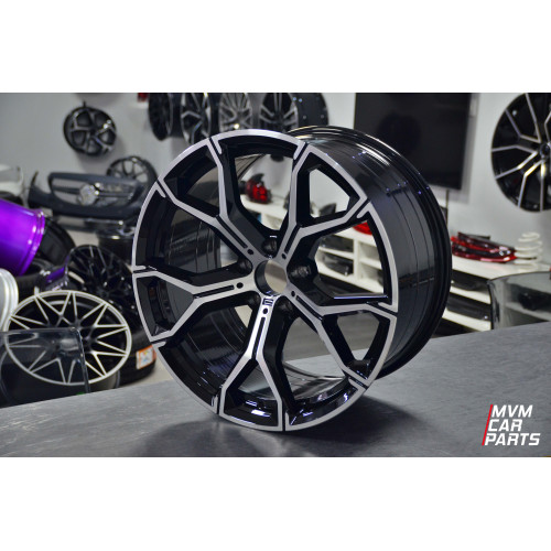 Juego de 4 Llantas 22 BMW X5 X6 X50 M BLACK BM082