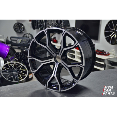Juego de 4 Llantas 22 BMW X5 X6 X50 M BLACK BM082