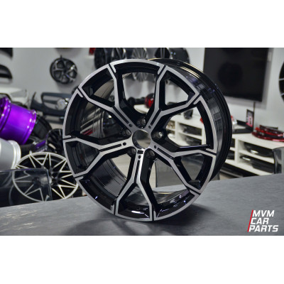 Juego de 4 Llantas 22 BMW X5 X6 X50 M BLACK BM082