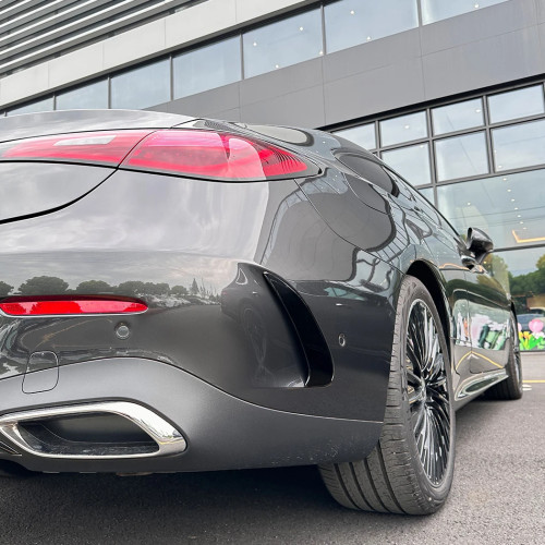 Aletines traseros Mercedes CLE C236 Coupe AMG Negro Brillo