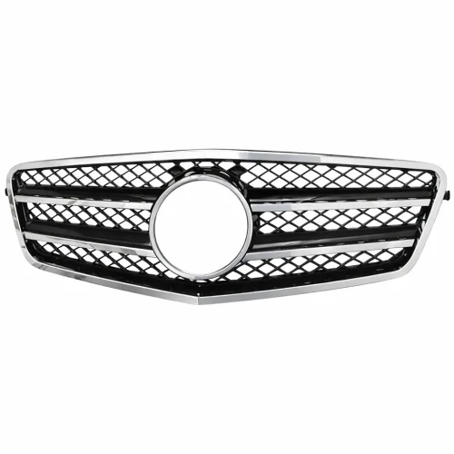 Parrilla para Mercedes Clase E W212 Cromada Negra