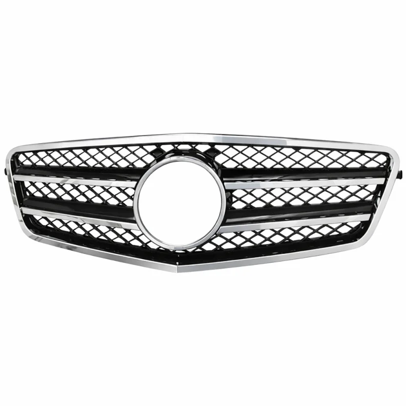 Parrilla para Mercedes Clase E W212 Cromada Negra