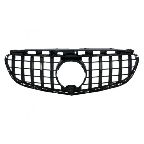 Parrilla para Mercedes Clase E W212 S212 Facelift 2013-2016 Look GT-R Panamericana Negra