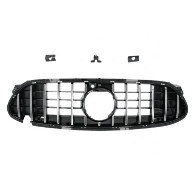 Paragolpes delantero para Mercedes Clase E W213 C238 Facelift 2020 look E63 con Parrilla Panamericana Cromada