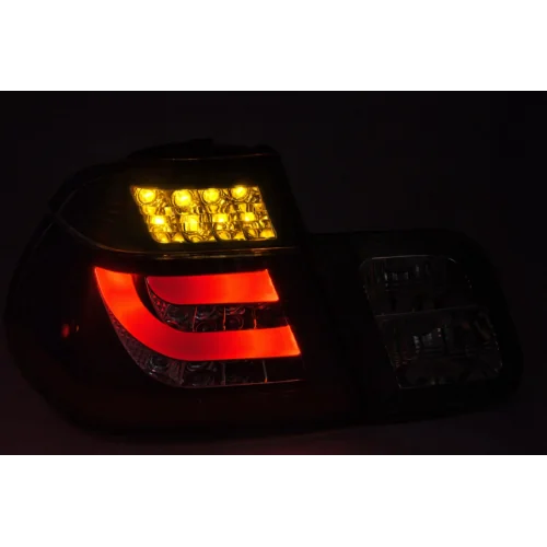 Pilotos traseros LED BAR BMW Serie 3 E46 Sedan 2001-2005 Rojo Transparente