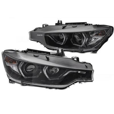 Faros Yellow Angel Eyes Led DRL BMW Serie 3 F30 F31 2011-2015