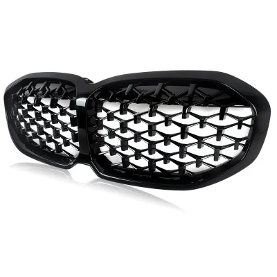 Rejilla frontal BMW Serie 1 F40 Diamond Style Negro brillo
