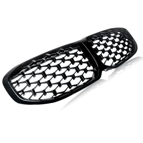 Rejilla frontal BMW Serie 1 F40 Diamond Style Negro brillo