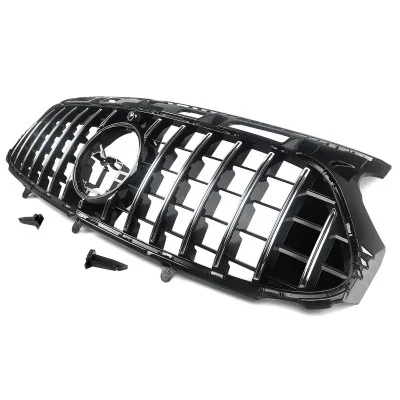 Parrilla delantera para Mercedes GLA H247 +2020 GT Panamericana Cromada con Paragolpes AMG