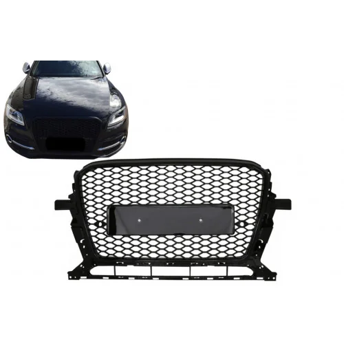 Rejilla delantera Audi Q5 2012-2015 look RSQ5 Negro Brillo