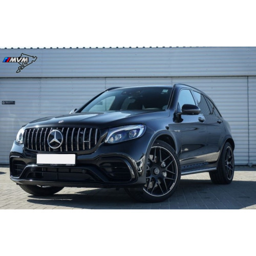 Parrilla frontal Mercedes GLC tipo Panamericana Cromada Parrilla frontal Mercedes GLC tipo Panamericana Cromada