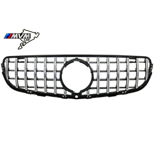 Parrilla frontal Mercedes GLC tipo Panamericana Cromada Parrilla frontal Mercedes GLC tipo Panamericana Cromada