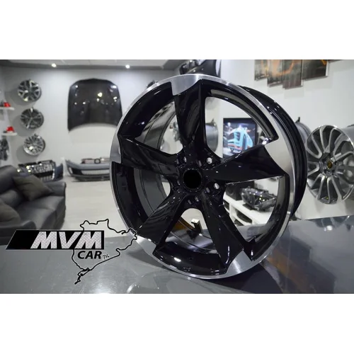 Juego de 4 Llantas 20 Rotor Black AU009