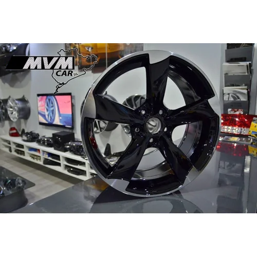 Juego de 4 Llantas 20 Rotor Black AU009