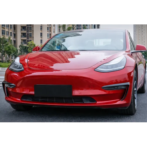 Añadidos Cannars Paragolpes Delantero Tesla Model 3 2017-2023 Negro Brillo