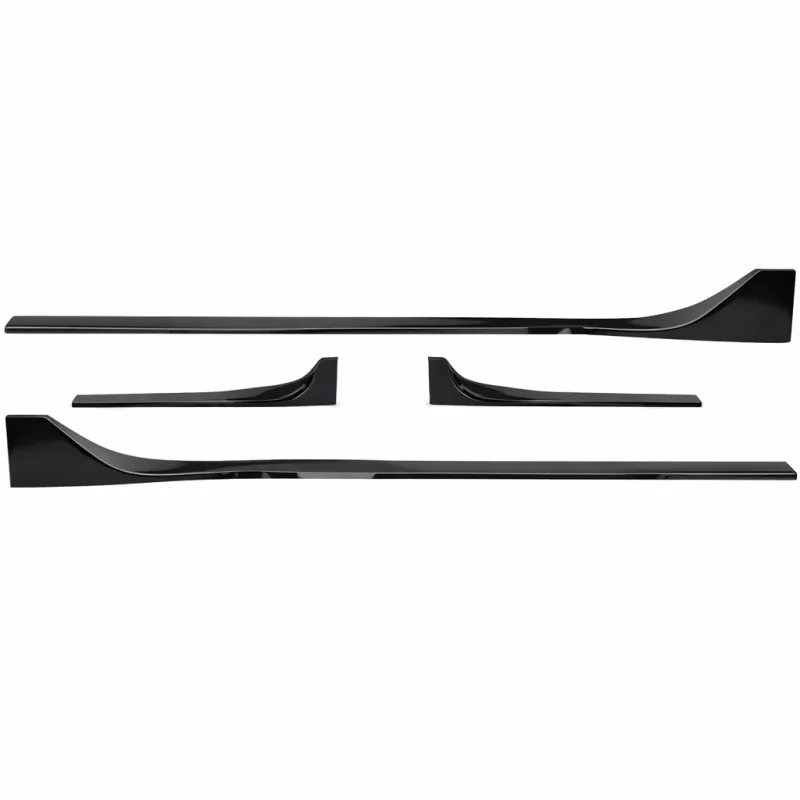 Añadidos de Taloneras Tesla Model 3 Negro Brillo 2017-2023