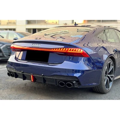 Difusor Trasero Audi A7 C8 +2018 Look S7
