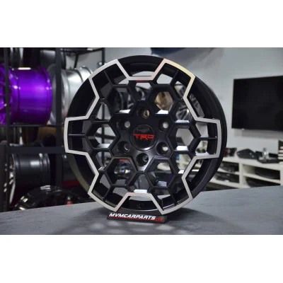 Juego de 4 Llantas 17 Toyota TRD Off Road Black Polish T03