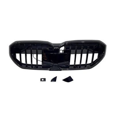 Parrilla Rejilla frontal BMW Serie 5 G60 G61 con LED Negro Brillo