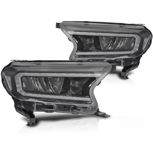 Faros Led Dinamicos para Ford Ranger 2016-2022 Negros