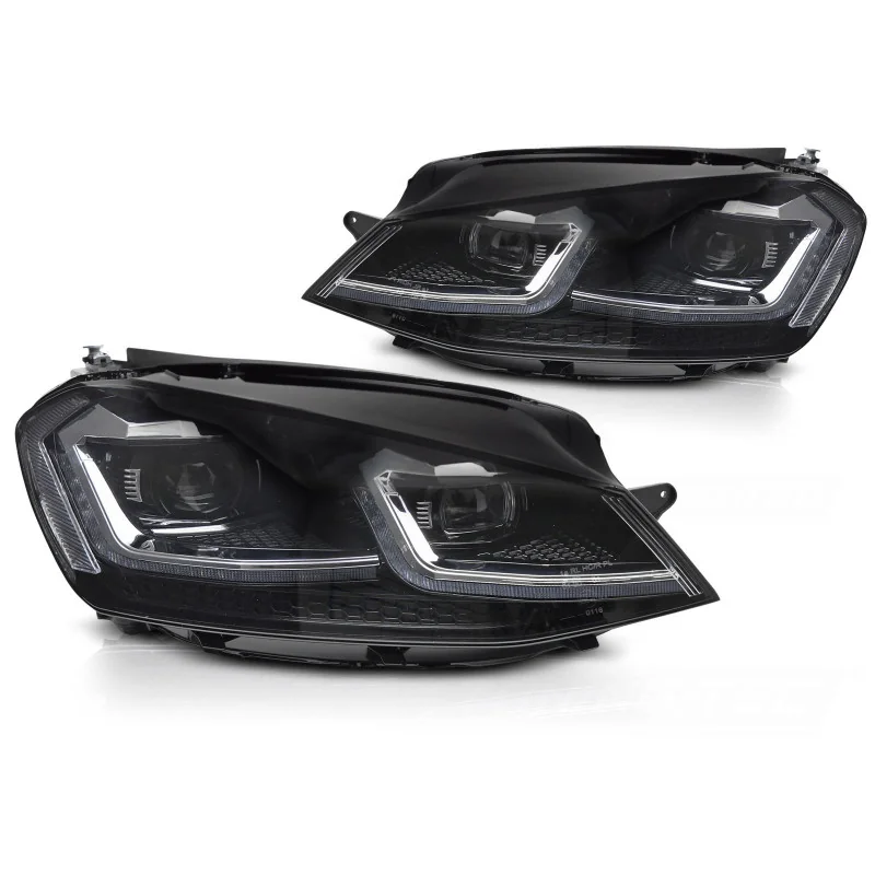 Faros delanteros Led para VW Golf 7.5 Facelift con intermitentes dinámicos