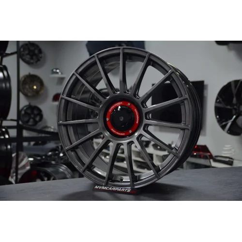 Juego de 4 Llantas 18 EVO HyperBlack VW063 look OZ LM Superturismo