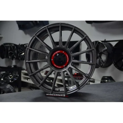 Juego de 4 Llantas 17 EVO HyperBlack VW063 look OZ LM Superturismo