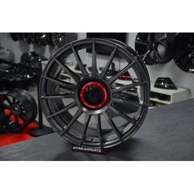 Juego de 4 Llantas 17 EVO HyperBlack VW063 look OZ LM Superturismo