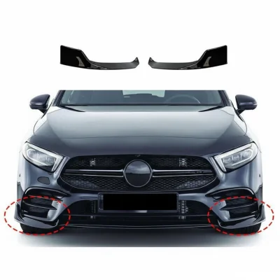 Splitter paragolpes delantero para Mercedes Clase A W177 V177 AMG