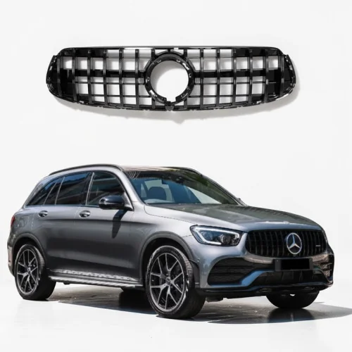 Parrilla Mercedes GLC X253 AMG Facelift 2020 look GT-R Panamericana Negra