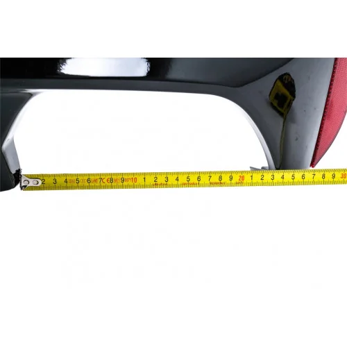 Difusor trasero look Carbono para BMW Serie 5 G30 G31 Look M5 CS con luz de Freno F1