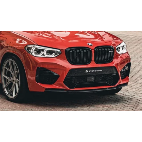 Spoiler Delantero BMW G02 X4M Look Performance Negro Brillo