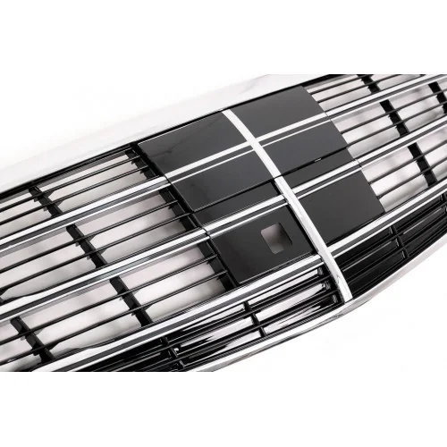 Parrilla delantera Mercedes Clase S W223 +2020 Cromada Negro