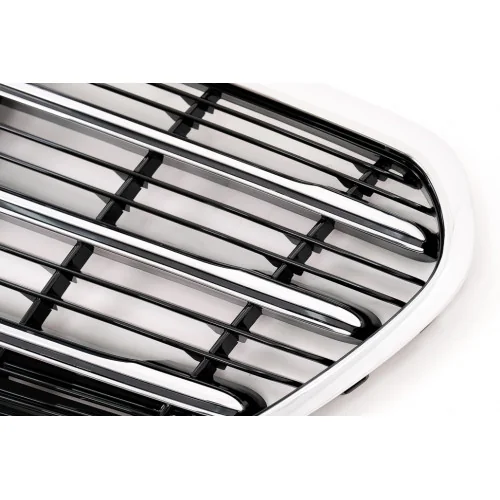 Parrilla delantera Mercedes Clase S W223 +2020 Cromada Negro