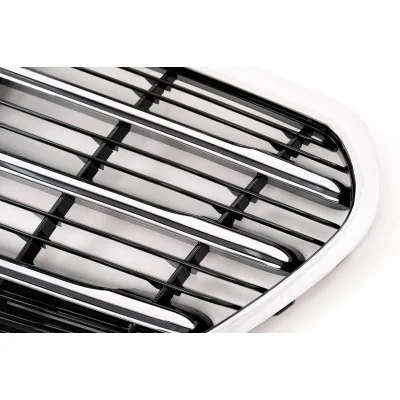 Parrilla delantera Mercedes Clase S W223 +2020 Cromada Negro