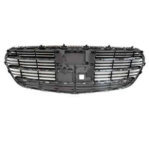 Parrilla delantera Mercedes Clase S W223 +2020 Cromada Negro