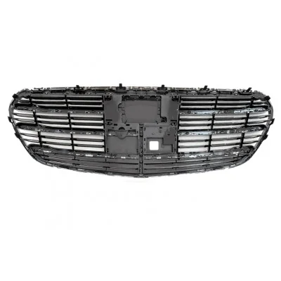 Parrilla delantera Mercedes Clase S W223 +2020 Cromada Negro