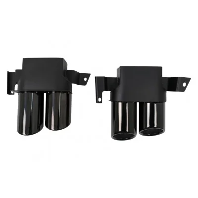 Kit Aerodinámico Mercedes Clase S W223 AMG Sport Line Difusor + Spoilers Negro Piano