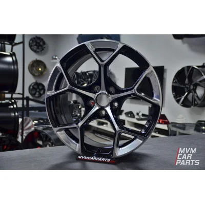 Juego de 4 Llantas 18 Anversa Black Milling Polish AU102