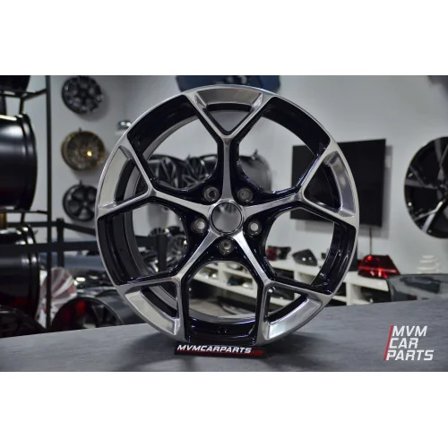 Juego de 4 Llantas 18 Anversa Black Milling Polish AU102