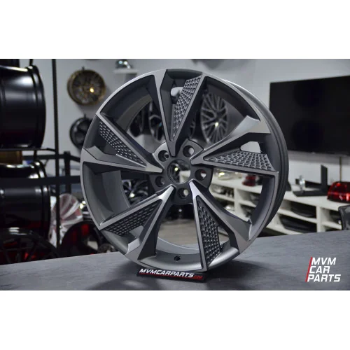 Juego de 4 Llantas para Audi 18 R7 Antracita Mate AU103