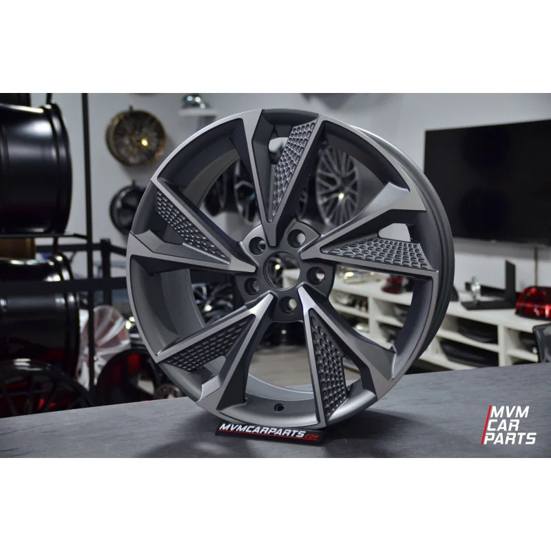 Juego de 4 Llantas para Audi 18 R7 Antracita Mate AU103